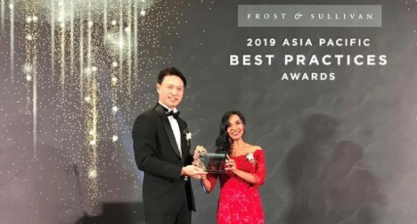 SUPERNAP Thailand won the Frost & Sullivan Award