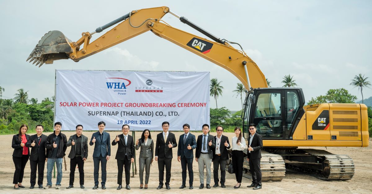 SUPERNAP (Thailand) signs PPA with WHA Utilities & Power to power its hyperscale data center.