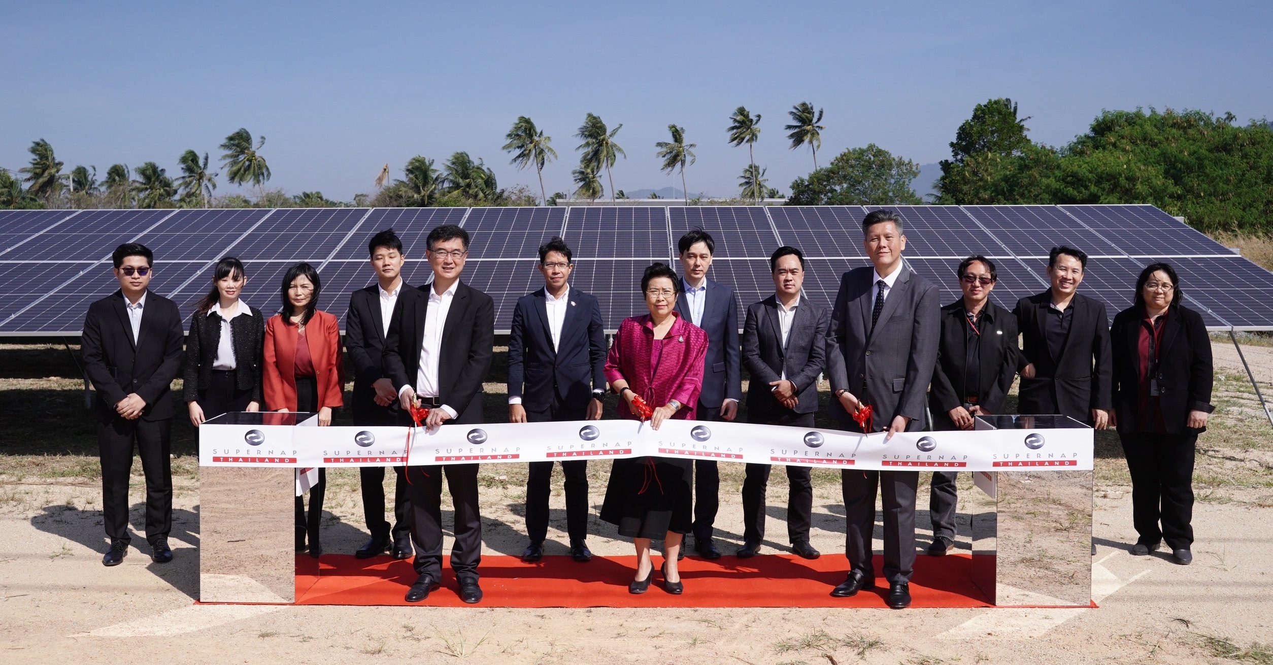 Solar Panel Farm Grand Opening